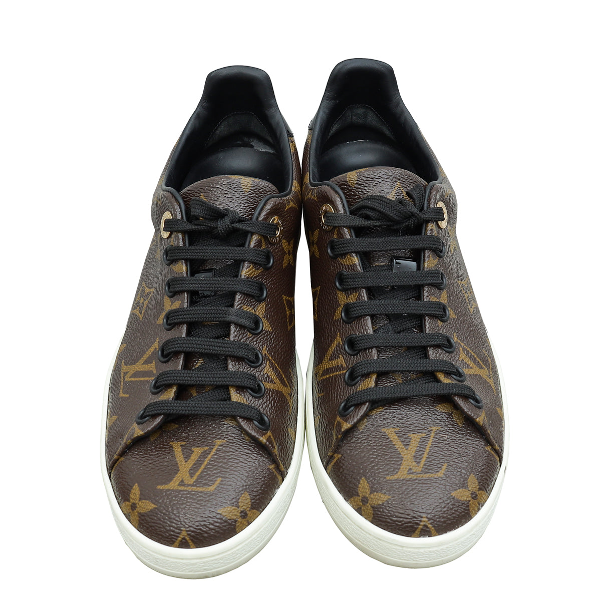 Louis Vuitton Bicolor Monogram Frontrow Sneakers 37