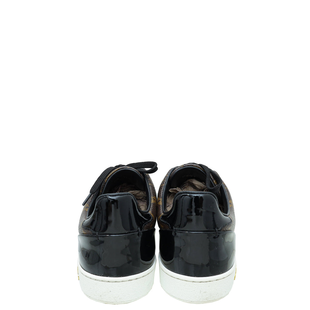 Louis Vuitton Monogram Tricolor Frontrow Sneakers 38.5