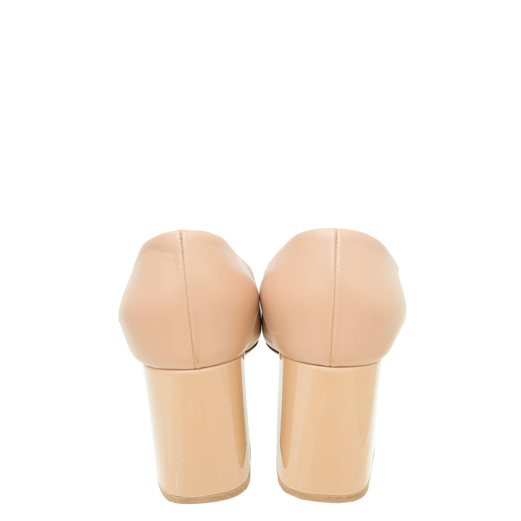 Louis Vuitton Nude Madeleine Pumps 38.5