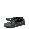Louis Vuitton Black Gloria Flat Loafers 38.5