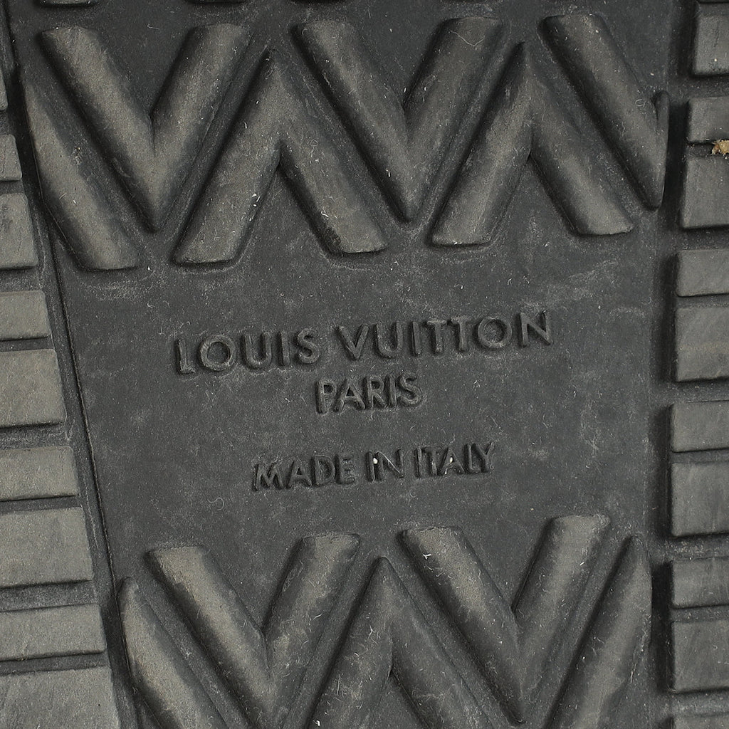 Louis Vuitton Blue Bom Dia Flat Comfort Mule 38.5