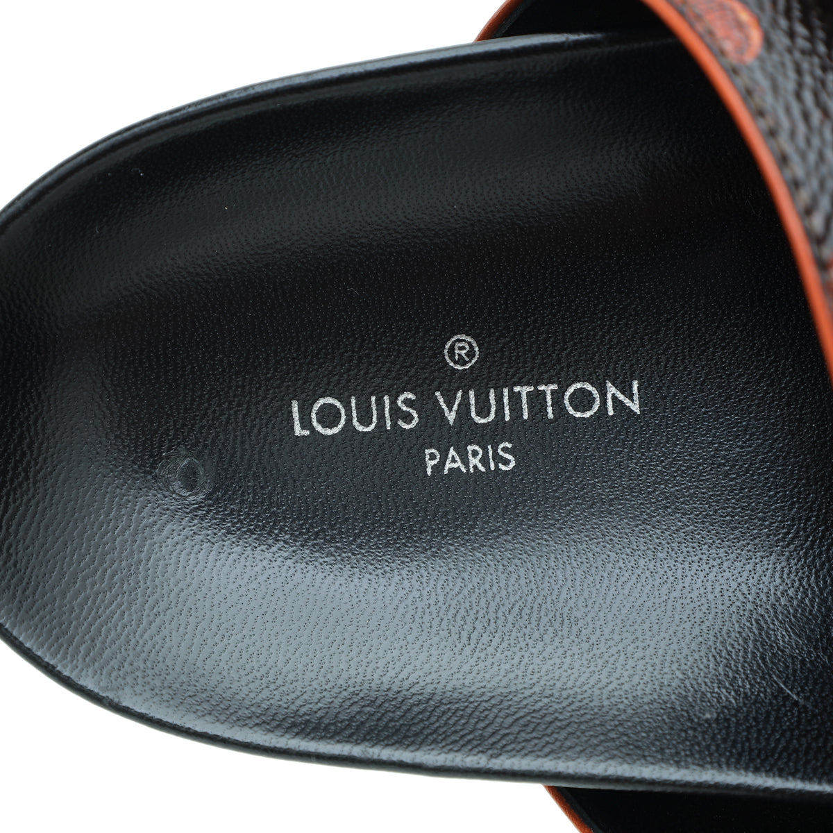 Louis Vuitton Bicolor Catogram Bom Dia Flat Mules 38