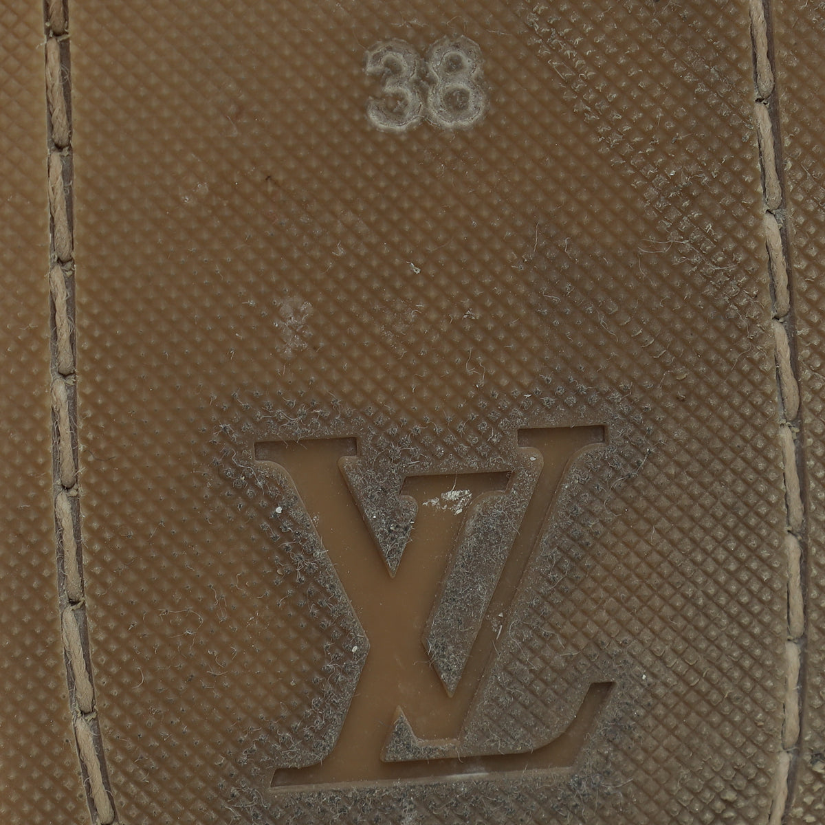 Louis Vuitton Blue Monogram Denim Starboard Espadrille Flats 38