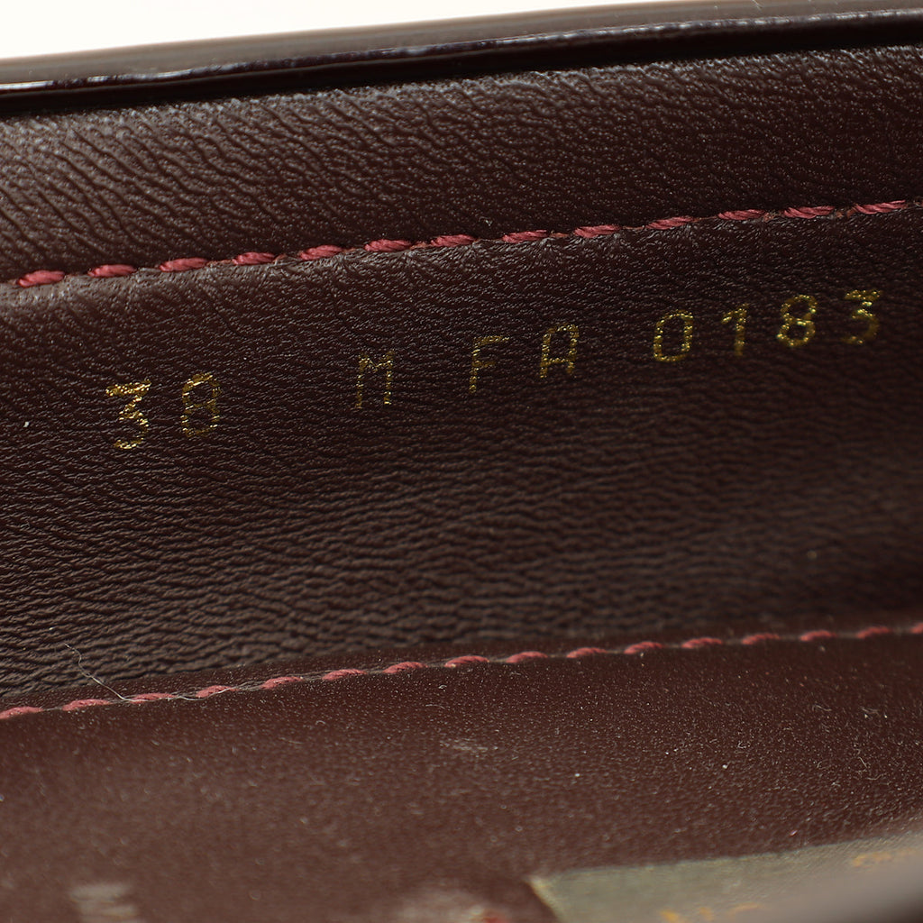 Louis Vuitton Amarante Initial Loafers 38