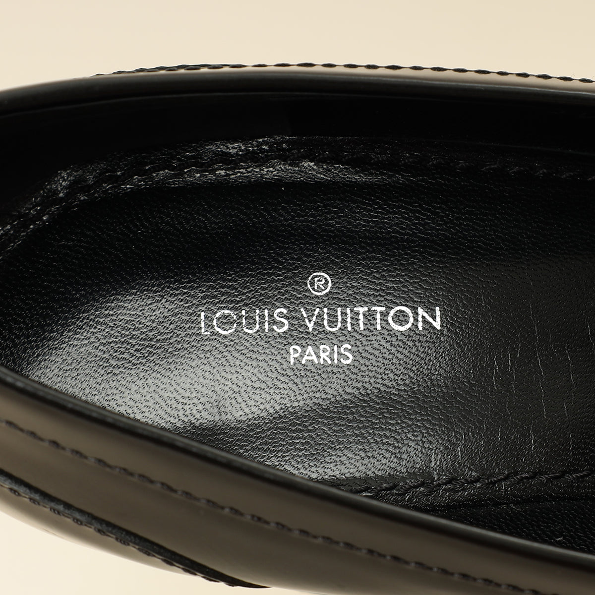 Louis Vuitton Black Chain Heel Loafer 38