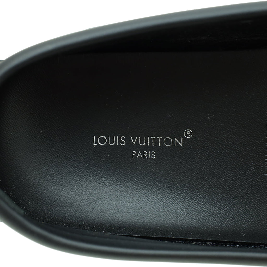 Louis Vuitton Damier Ebene Driver Moccasin Loafer 38