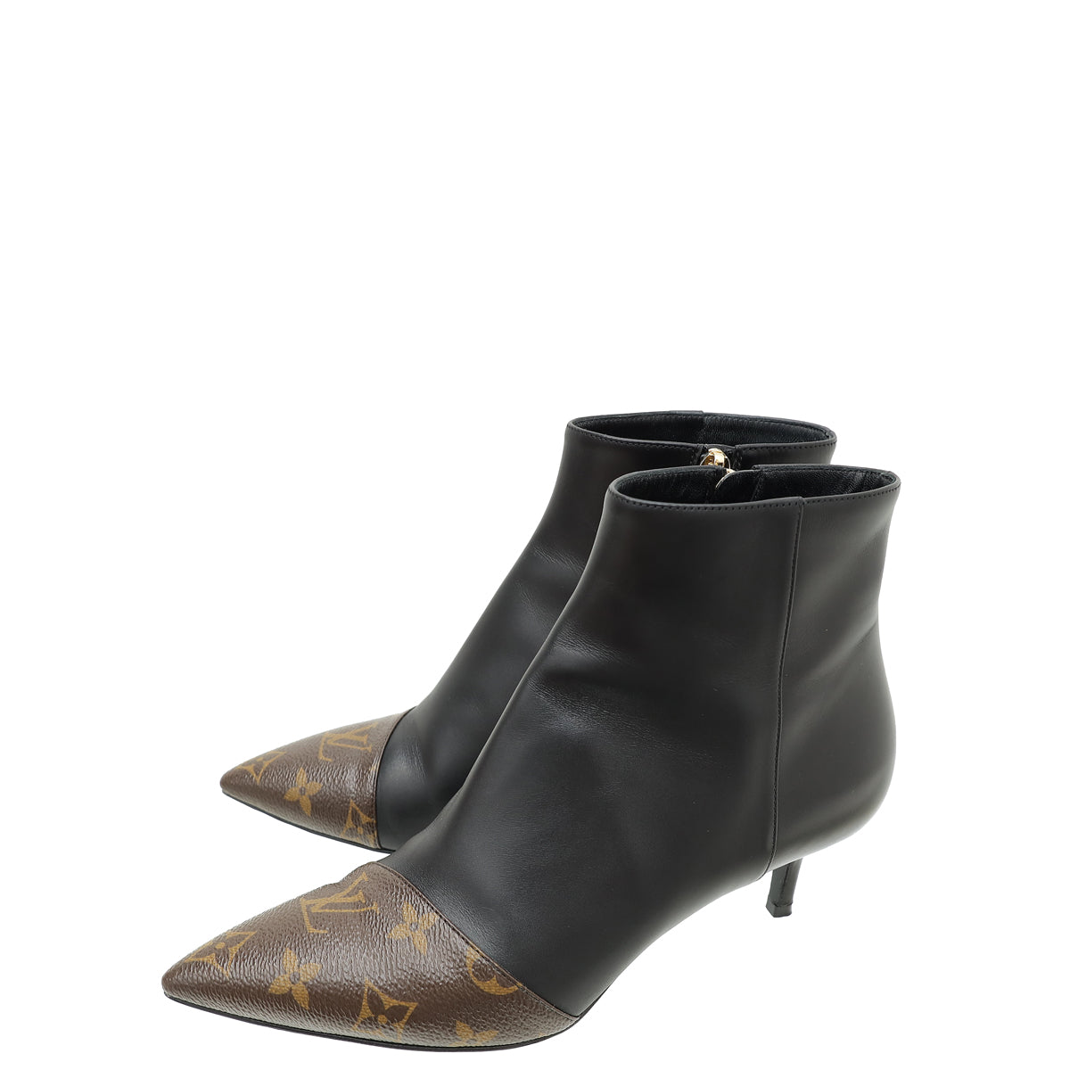 Louis Vuitton Bicolor Cherie Ankle Boots 38
