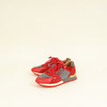 Louis Vuitton Red Run Away Sneakers 38