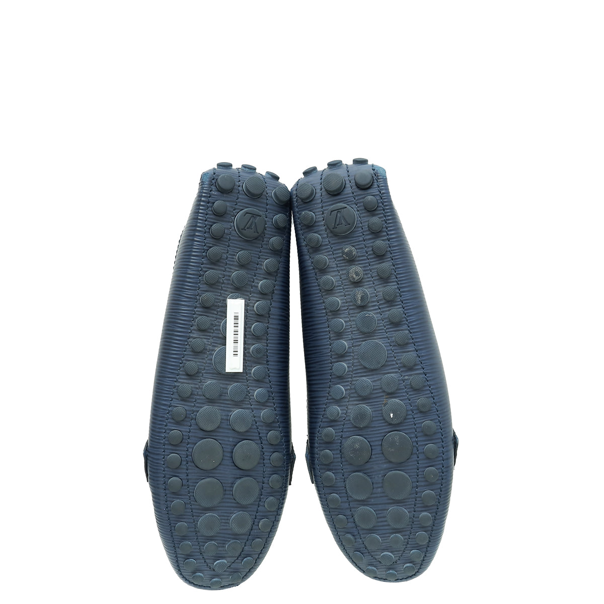Louis Vuitton Navy Blue Oxford Loafer 39.5