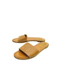 Louis Vuitton Cognac Lock It Flat Mule 39.5