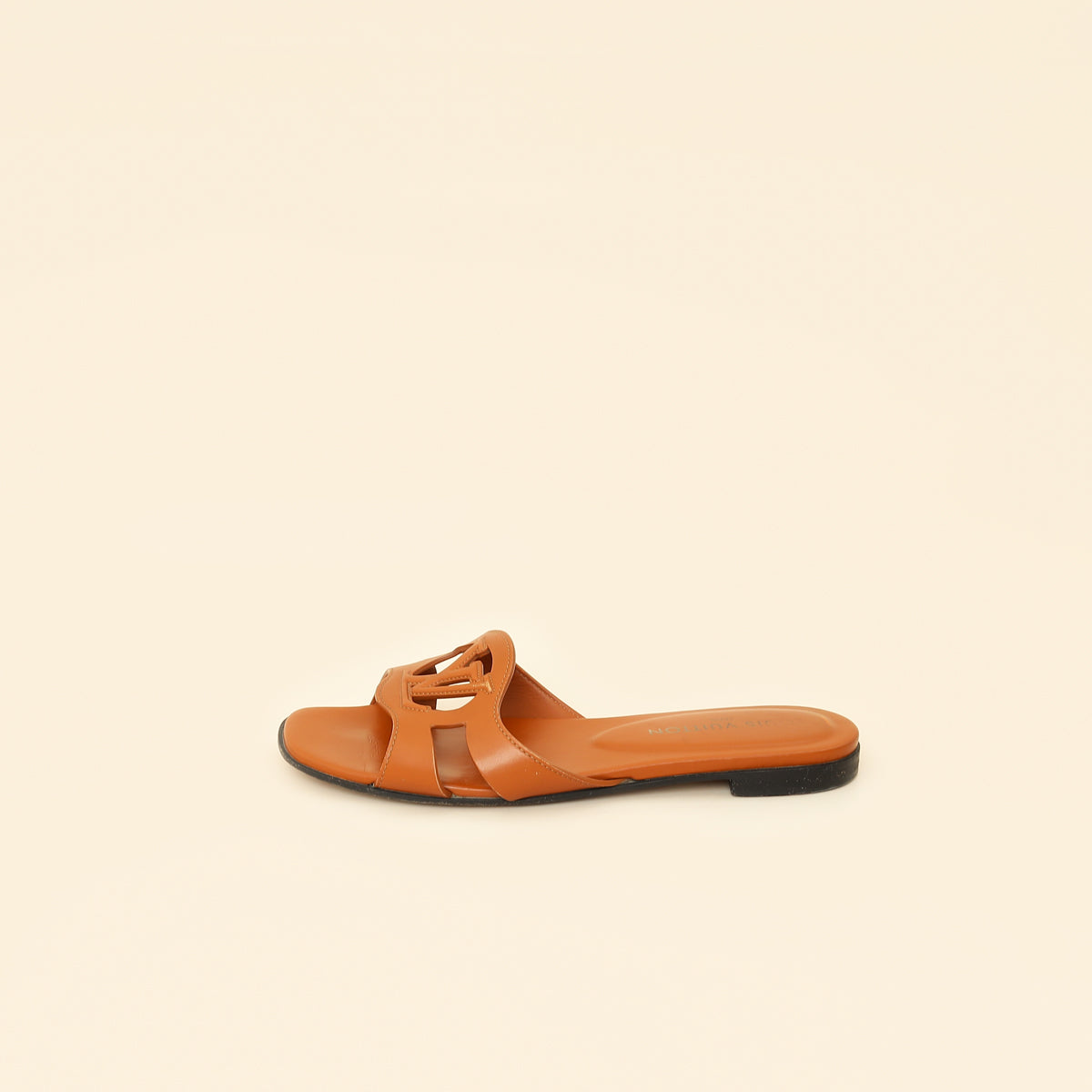 Louis Vuitton Brown Isola Flat Mules 39.5