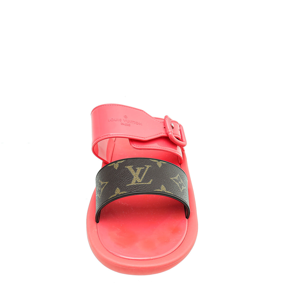 Louis Vuitton Bicolor Flat Sunbath Mule 39