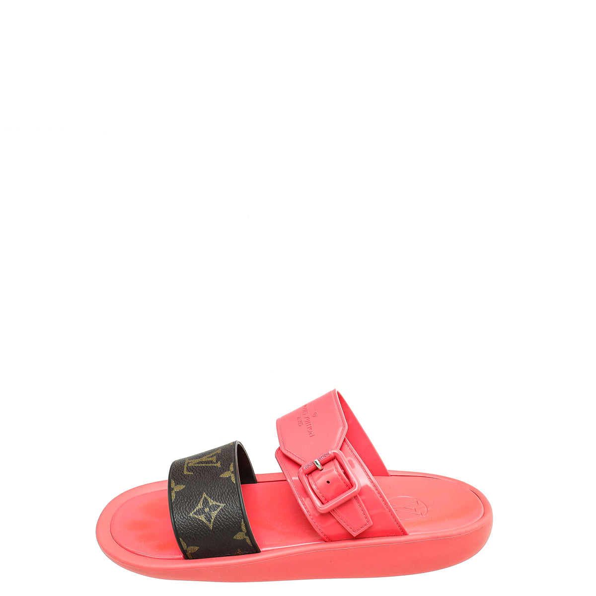 Louis Vuitton Bicolor Flat Sunbath Mule 39