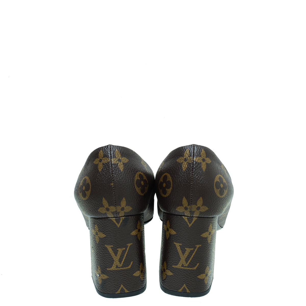 Louis Vuitton Brown Monogram Madeleine Pumps 39