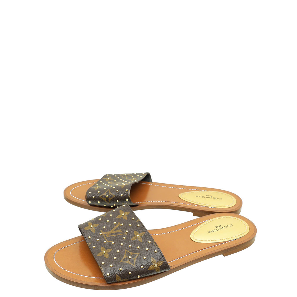Louis Vuitton Monogram Slide Sandal 39