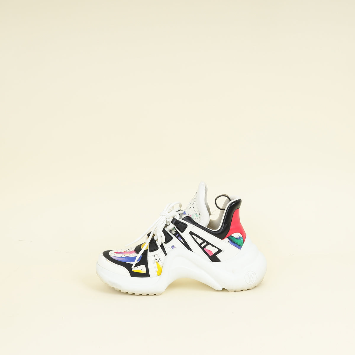 Louis Vuitton White Multicolor Archlight Sneaker 39