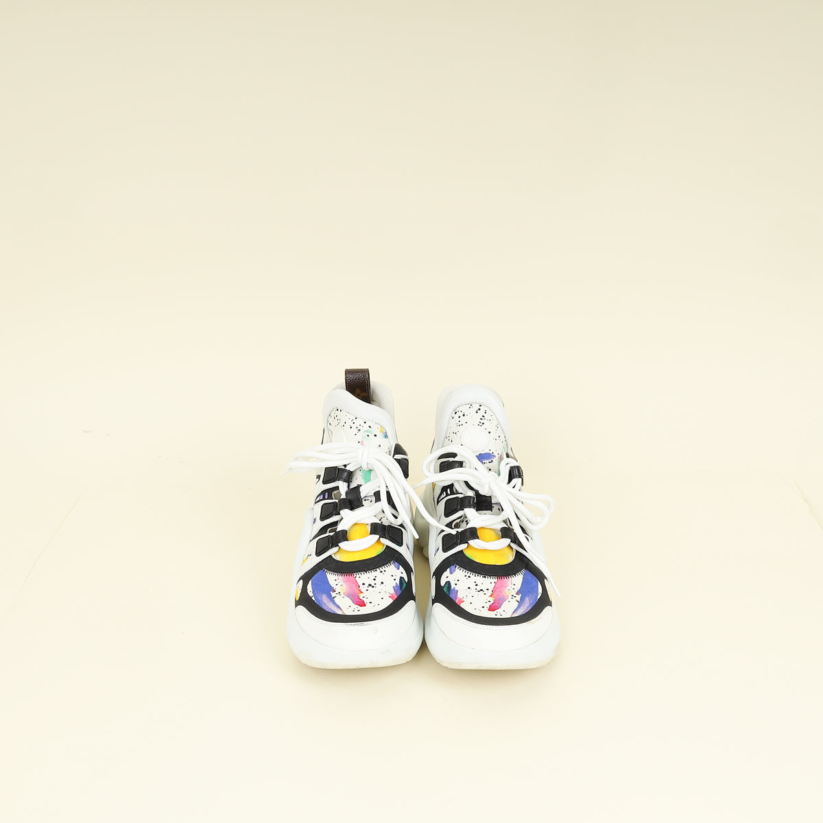 Louis Vuitton White Multicolor Archlight Sneaker 39