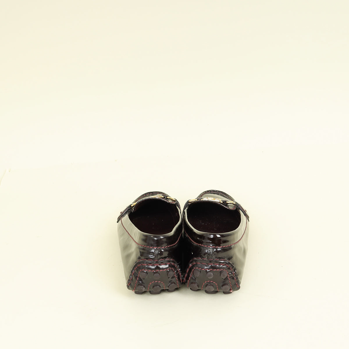 Louis Vuitton Amarante Initial Oxford Loafers 39