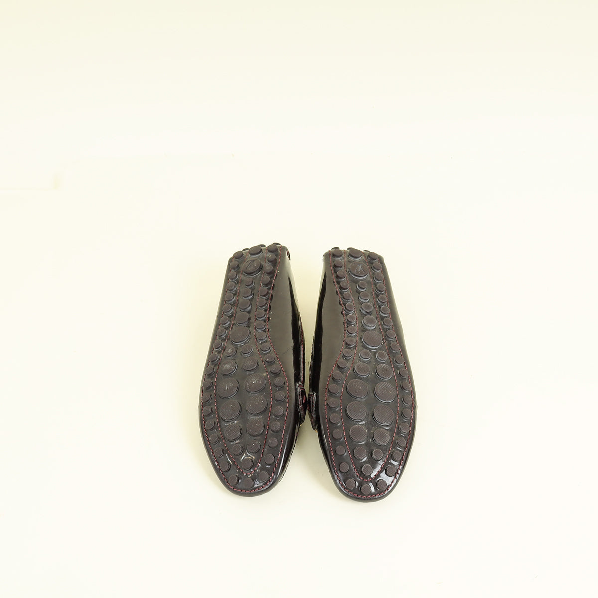 Louis Vuitton Amarante Initial Oxford Loafers 39