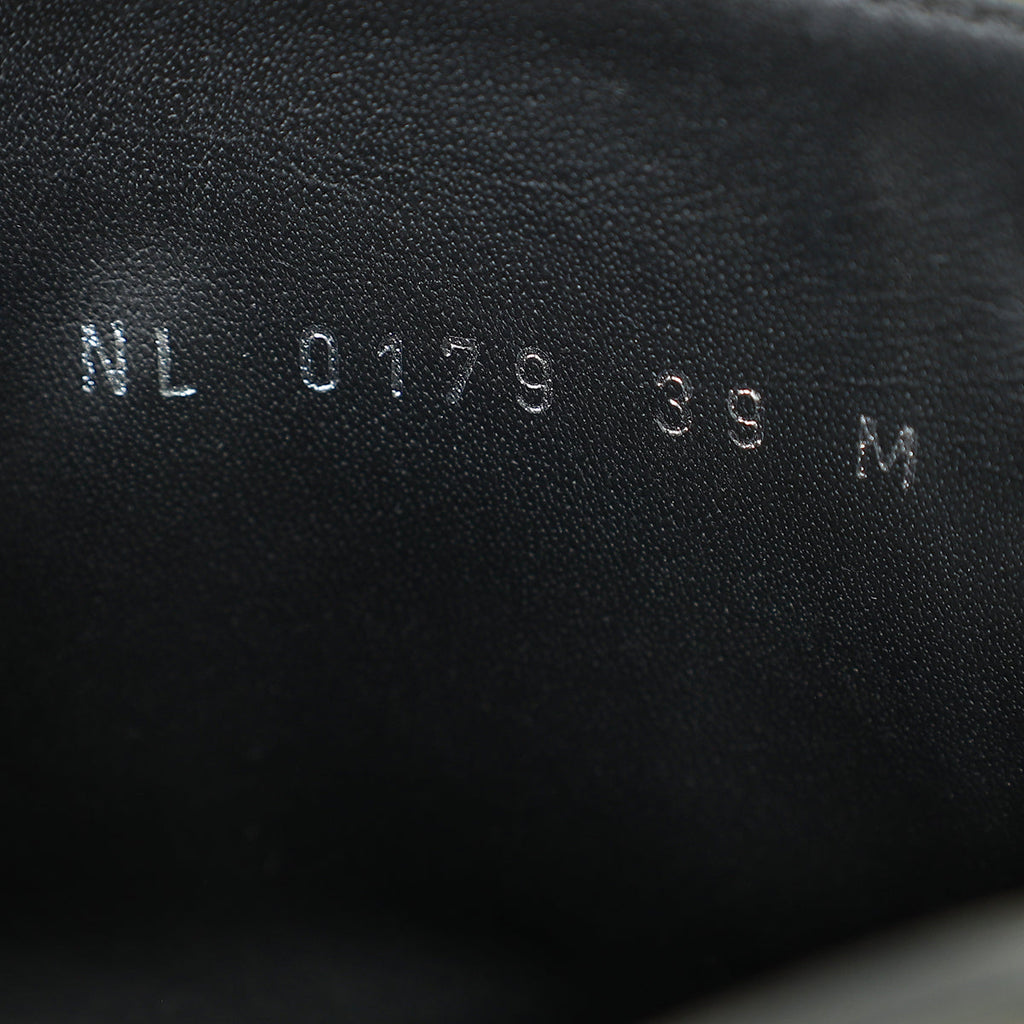 Louis Vuitton Black Wonderland Flat Ranger Boots 39
