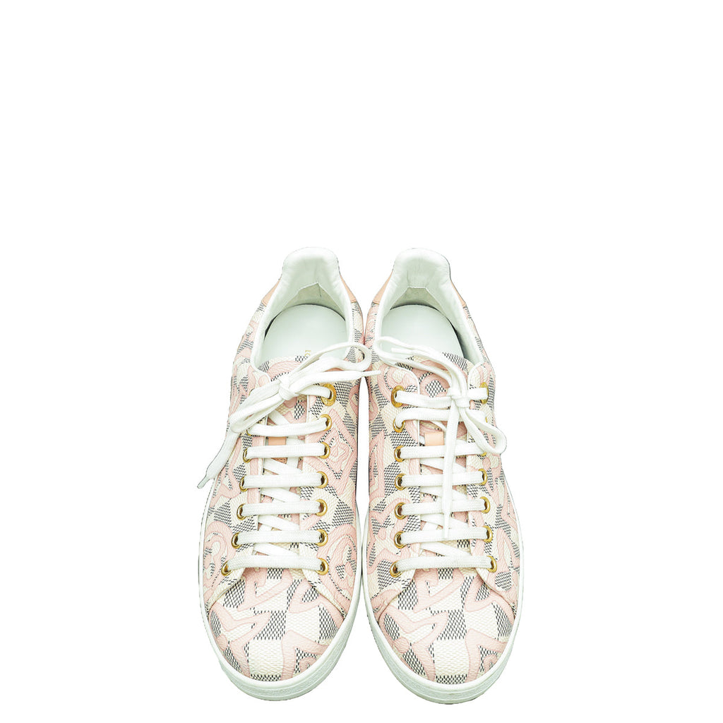 Louis Vuitton Azur Rose Ballerine Tahitienne Bora Bora Sneakers 39