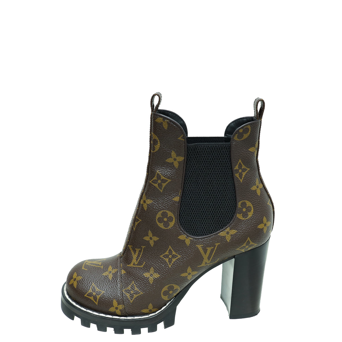 Louis Vuitton Monogram Beaubourg Ankle Boots 39