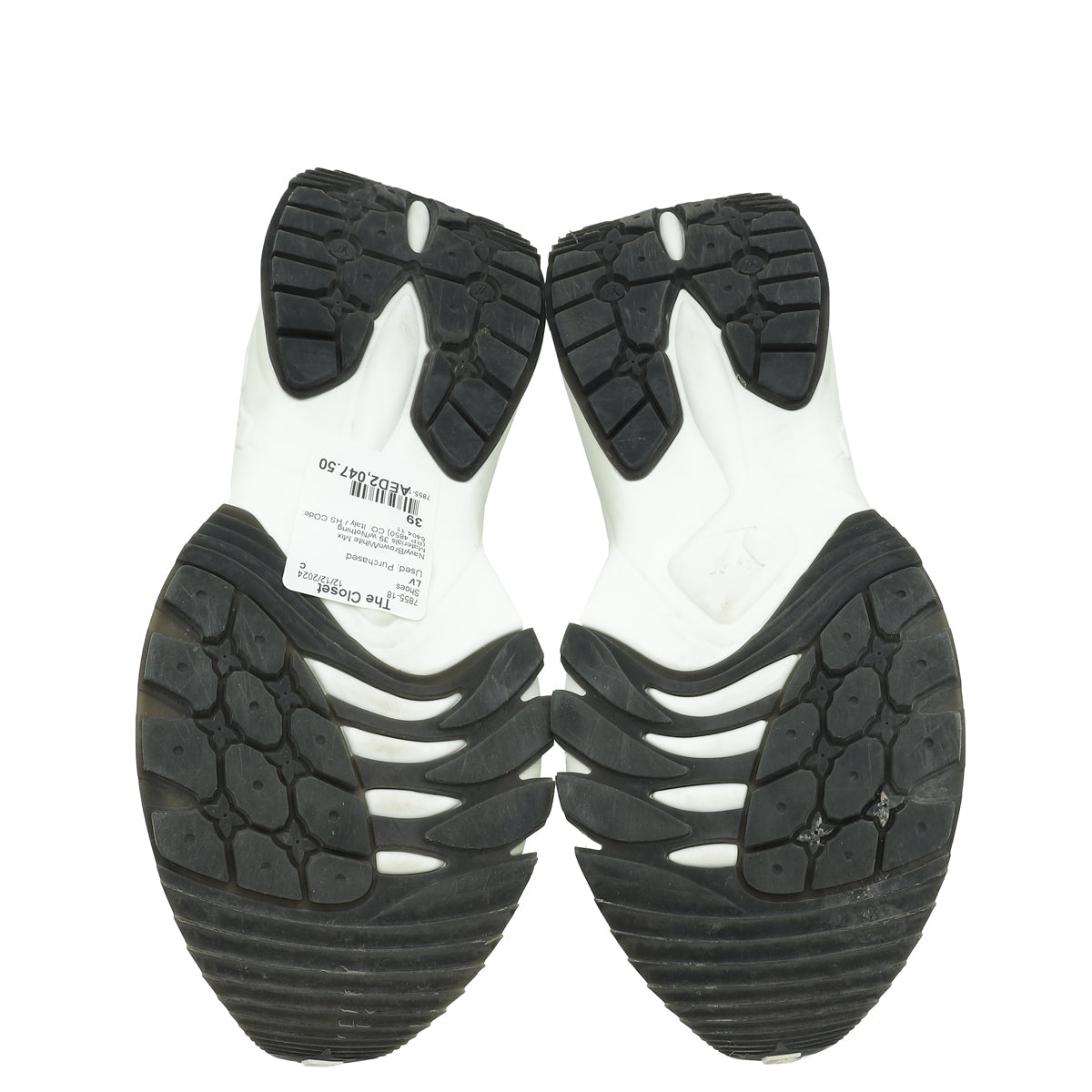 Louis Vuitton Tricolor Run 55 Trainers 39