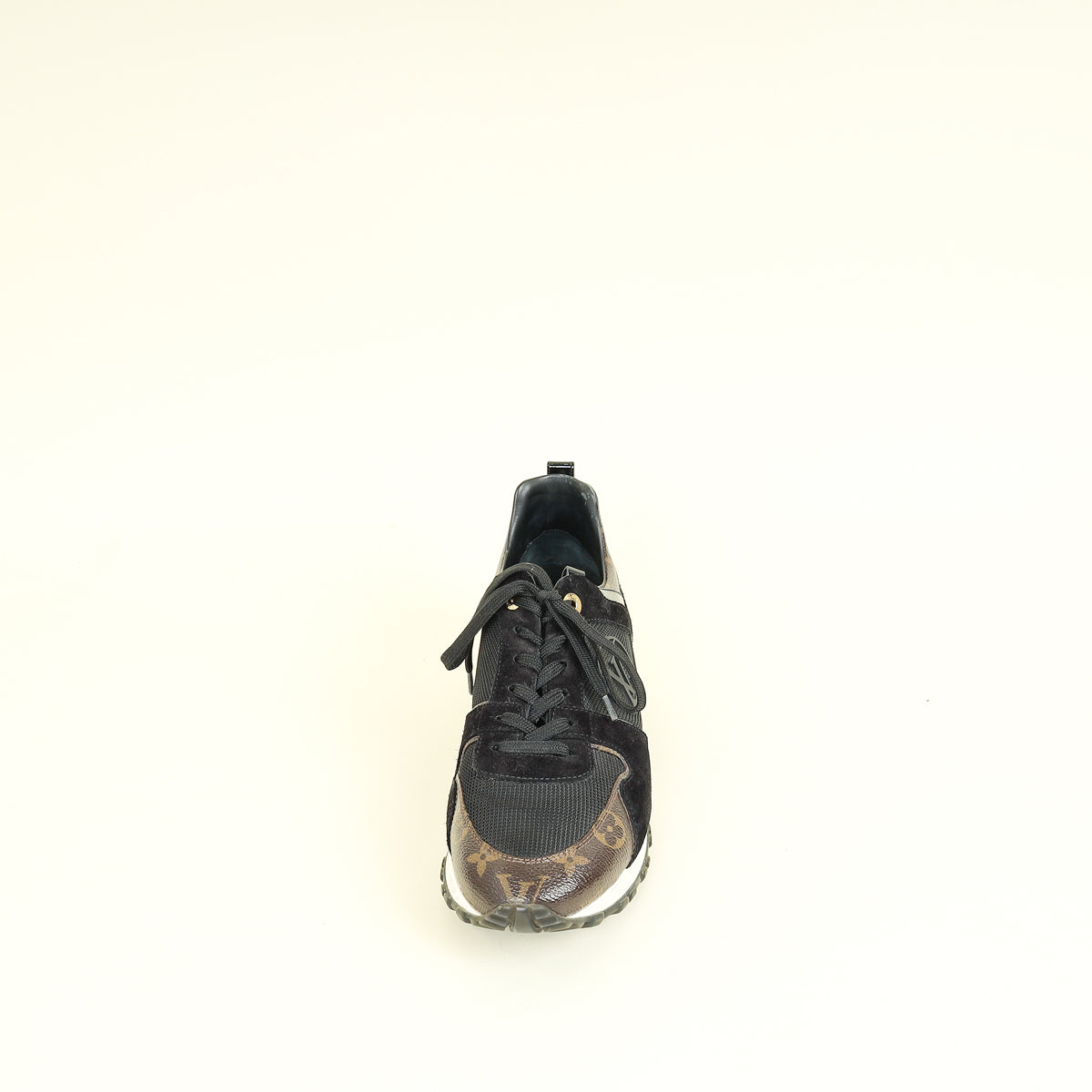 Louis Vuitton Black Monogram Run Away Sneaker 40.5