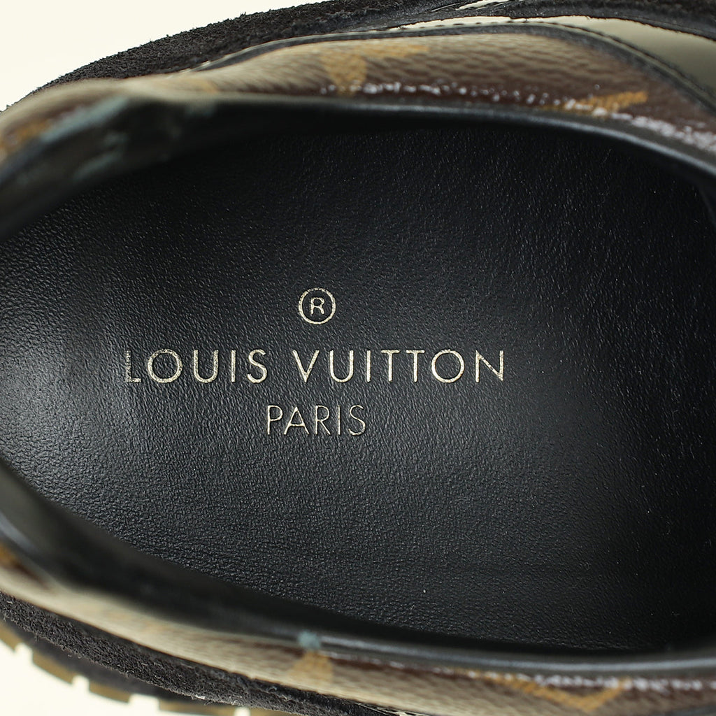 Louis Vuitton Black Monogram Run Away Sneaker 40.5