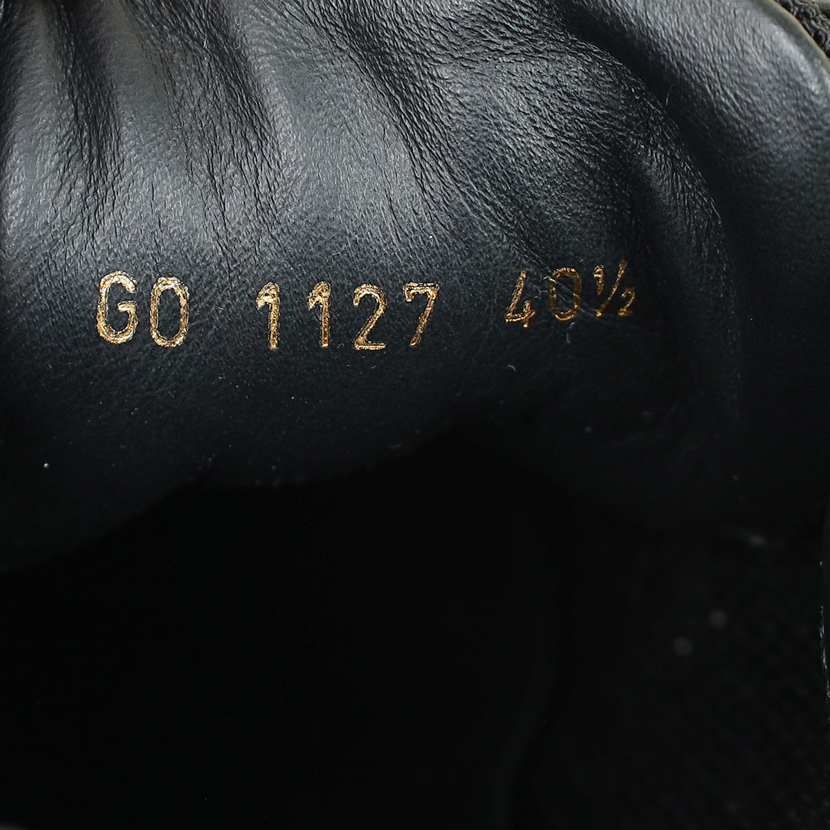Louis Vuitton Black Monogram Run Away Sneaker 40.5
