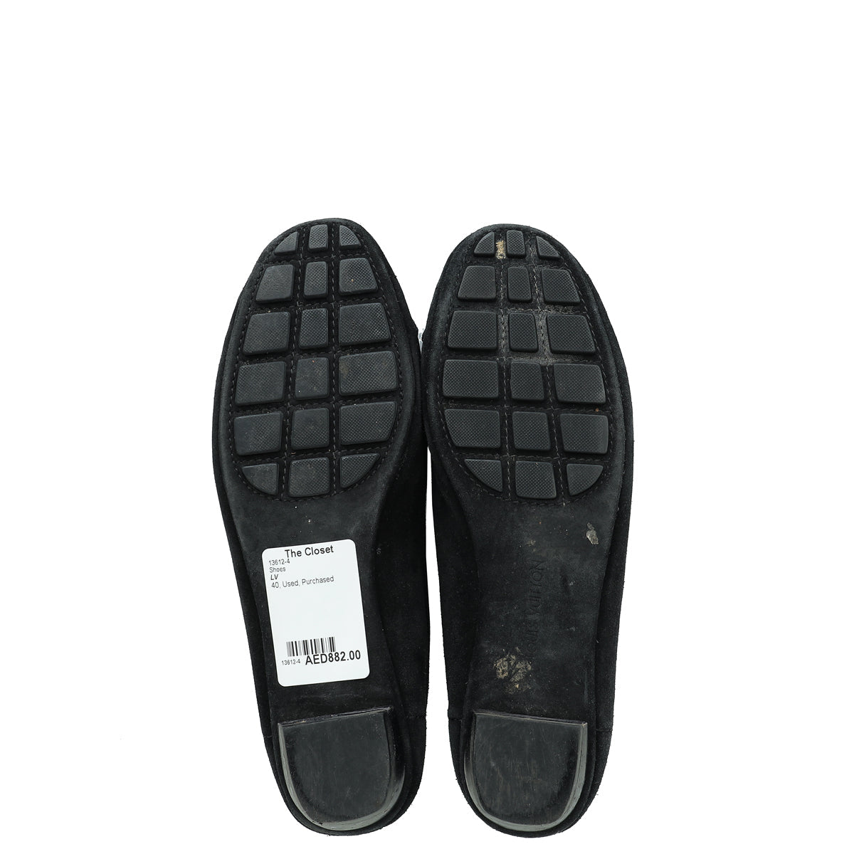 Louis Vuitton Black Suede Monte Carlo Moccasin Loafers 40