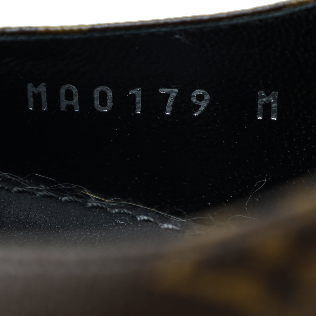 Louis Vuitton Monogram Madeleine Block Heel Pump 40