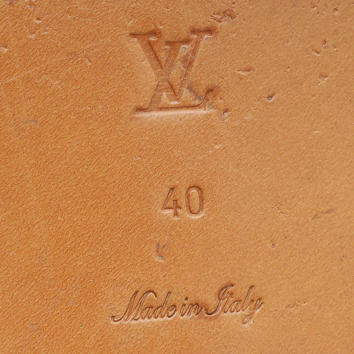 Louis Vuitton Blue Monogram Escale Palma Flat Sandals 40