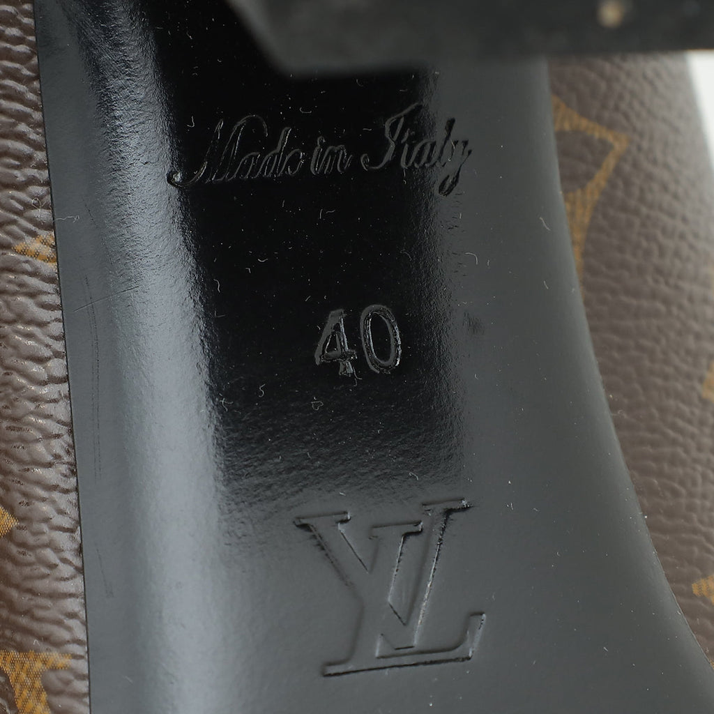 Louis Vuitton Monogram Madeleine Pumps 40