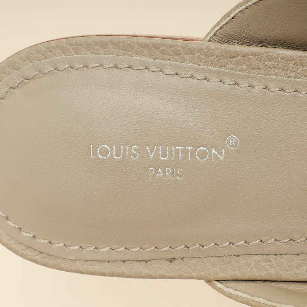Louis Vuitton Galet Mare Open Back Loafer 40