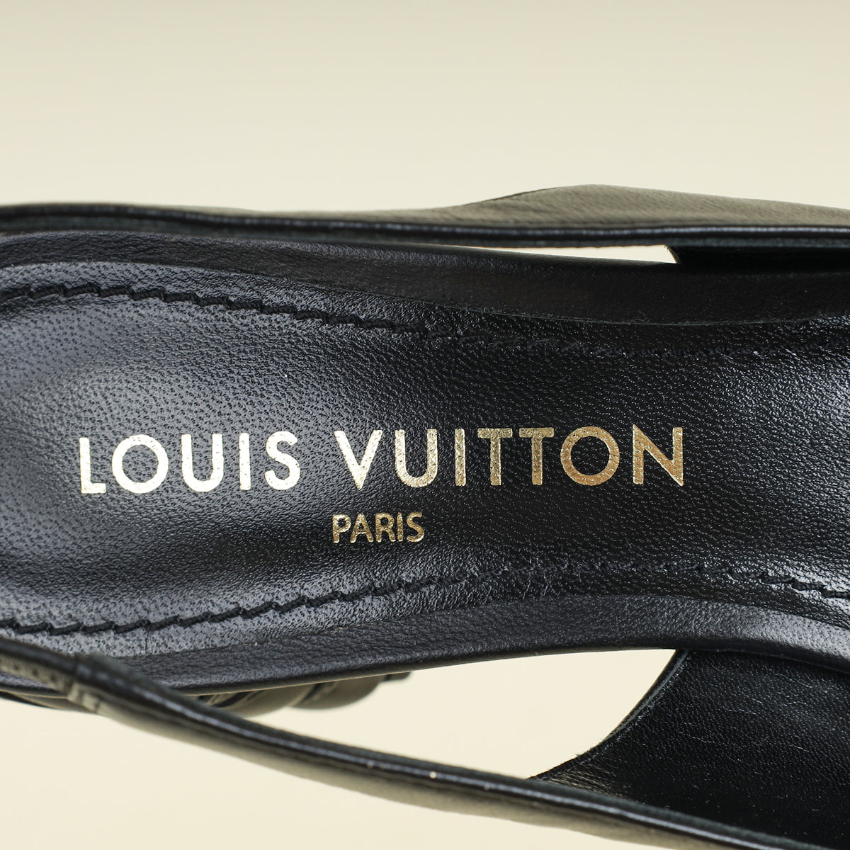 Louis Vuitton Black Shake Slingback Pumps 40