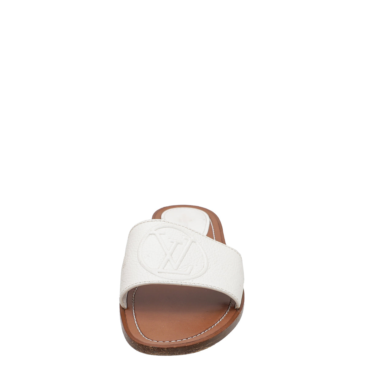 Louis Vuitton Bicolor Lock it Flat Mules 40