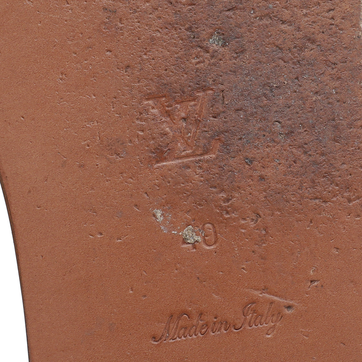 Louis Vuitton Bicolor Lock it Flat Mules 40