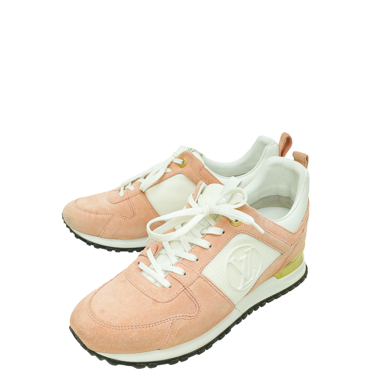 Louis Vuitton Bicolor Race Run Away Sneakers 40