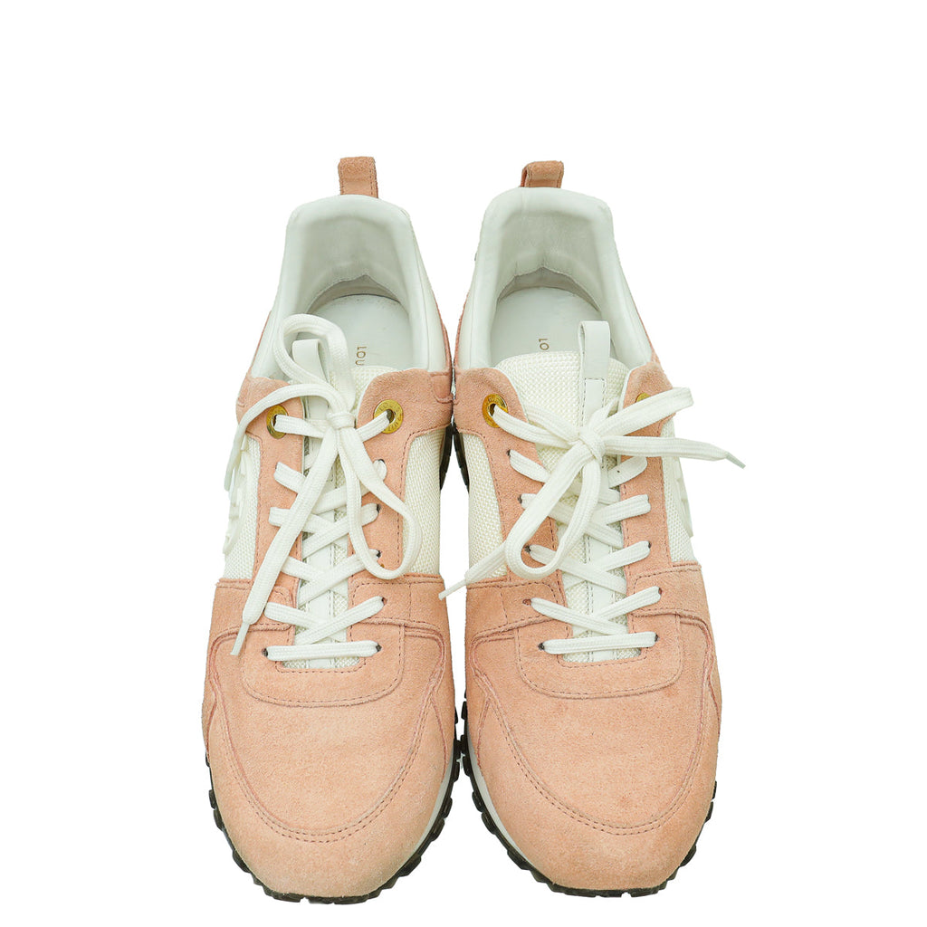 Louis Vuitton Bicolor Race Run Away Sneakers 40
