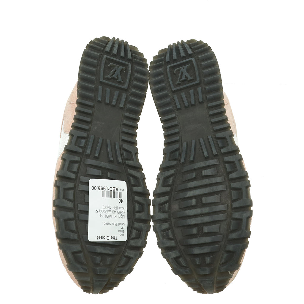 Louis Vuitton Bicolor Race Run Away Sneakers 40
