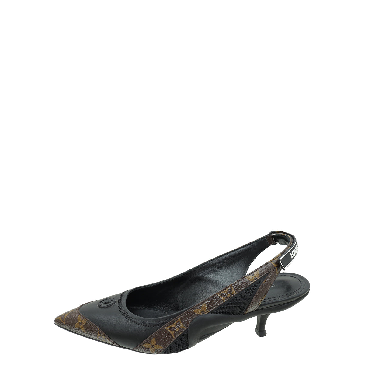 Louis Vuitton Monogram Bicolor Archlight Slingback Pump 40