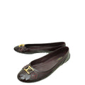 Louis Vuitton Amarante Oxford Ballerina Flats 41.5