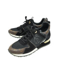 Louis Vuitton Monogram Black Run Away Sneaker 41