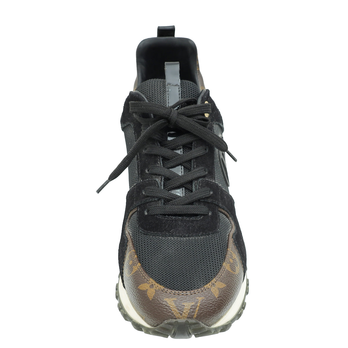 Louis Vuitton Monogram Black Run Away Sneaker 41