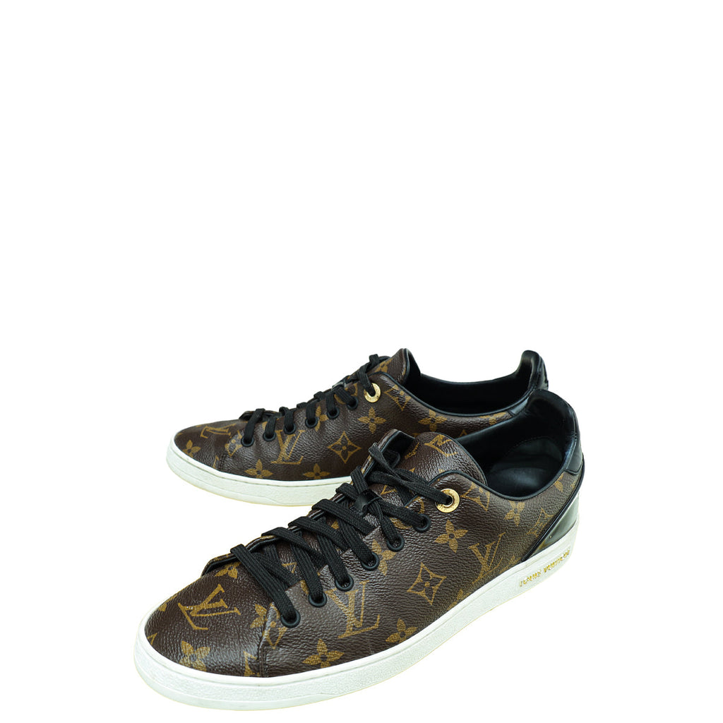 Louis Vuitton Monogram Black Frontrow Sneakers 41