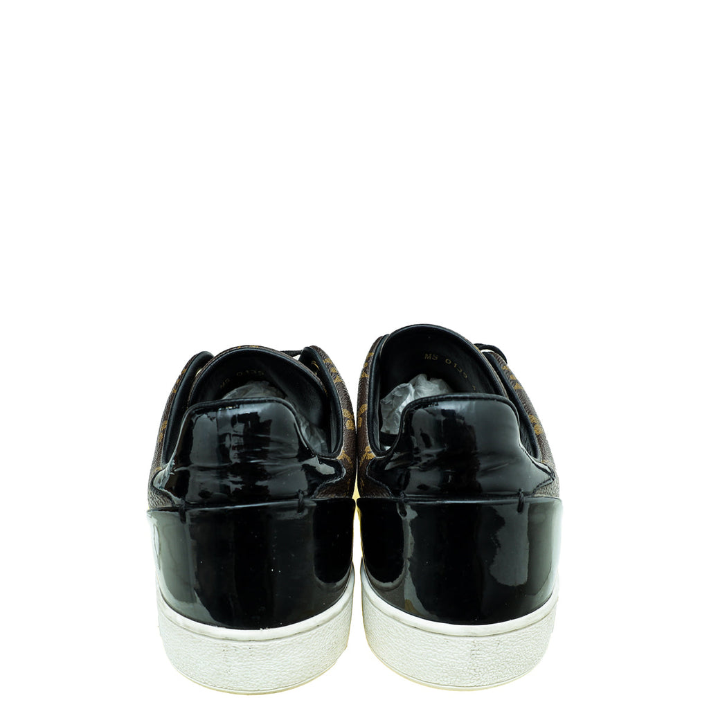 Louis Vuitton Monogram Black Frontrow Sneakers 41