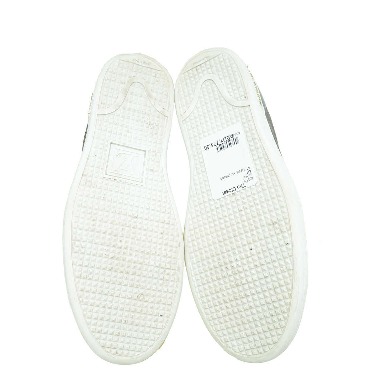 Louis Vuitton Monogram Black Frontrow Sneakers 41