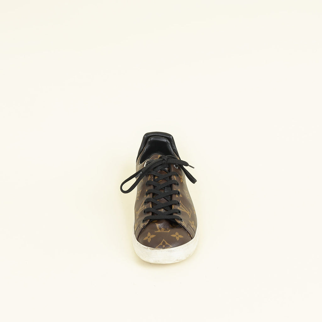 Louis Vuitton Brown Monogram Frontrow Sneaker 7.5