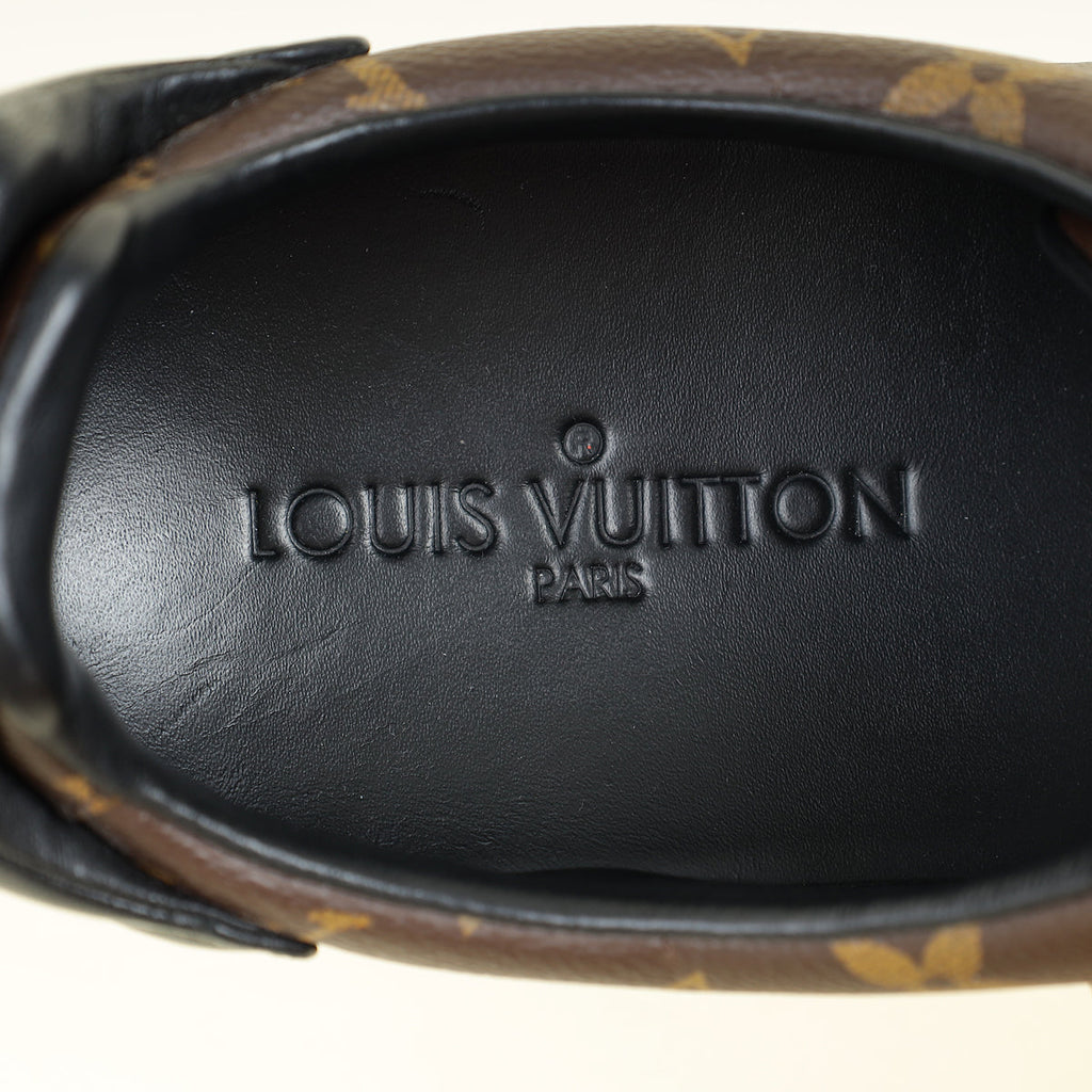 Louis Vuitton Brown Monogram Frontrow Sneaker 7.5